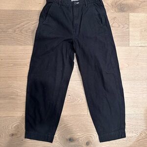 Everlane Black Buttoned Trousers